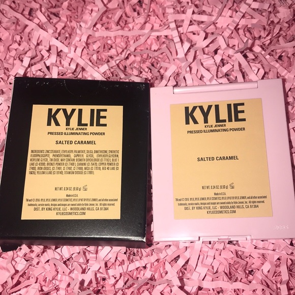 ‼️LAST ONE‼️ 🎉HP🎉🆕🩷KYLIE COSMETICS: “SALTED CARAMEL” KYLIGHTER - Picture 7 of 7